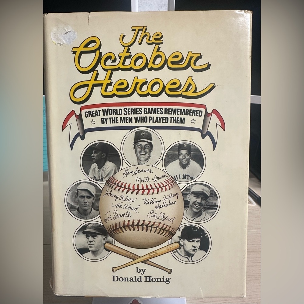 The October Heroes Hard Cover Baseball Memorabilia 1979